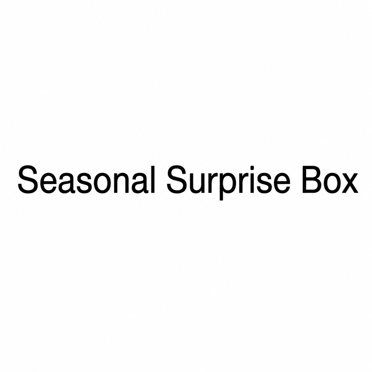 Seasonal Surprise Box – 4 bis 5 kg